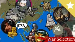 15 Joueurs sur l'Asie! War Selection History 2