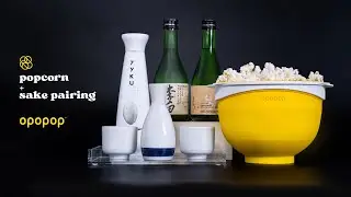 The Perfect Snack Pairing | Popcorn & Sake