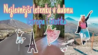 LETENKY ✈️ | Nejlevněj&scaron;&iacute; letenky v dubnu do exotiky i po Evropě #letenky