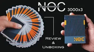 NOC 3000X3 Deck Unboxing & Review | Playing Cards From The Future??