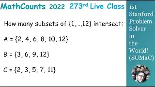 MathCounts 2022 Chapter Target Round Problems 1&ndash;8 | Problem 6 Walkthrough & Nationals-Level Prep