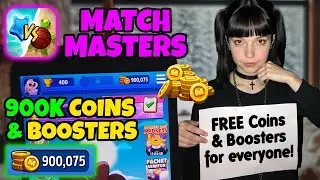 Match Masters Hack ✅ How to Get Unlimited Free Coins & Boosters in Match Masters 2025 (iOS/Android)
