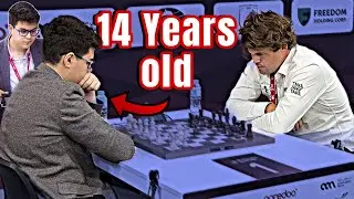 Magnus Carlsen vs 14-Year-Old Prodigy | Yağız Kaan Erdoğmuş 😱