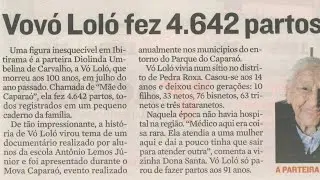 Documentário Vovó Loló: Mãe do Caparaó