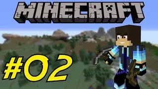 100%| Minecraft| #02: Primeiras Escava&ccedil;&otilde;es! - AtmBr