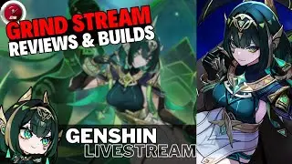 🔴[Hindi] Farming for NEFER (Day 3) | Account Reviews | Genshin Impact