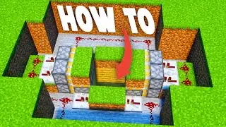 Minecraft: Secret Base Entrance 1.21+ | Easy Tutorial 🔒