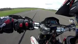 Aprilia SXV 550 Drag racing 1/4 mile