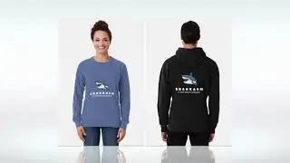 SHARKASM - Funny Shark Apparel - It Ain't About Language