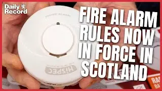 Fire alarm rules now in force in Scotland