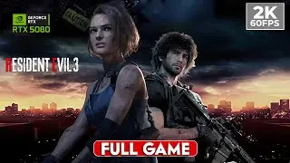Resident Evil 3 Remake Full Gameplay Walkthrough (RTX 5080) Ultra Settings [2K 60FPS]