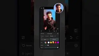 Capcut Crazy Feature 😍 Capcut Relight Effect Editing Tutorial #capcut #shorts
