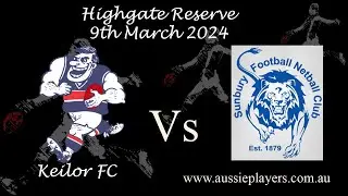 Keilor Vs Sunbury 9Mar24