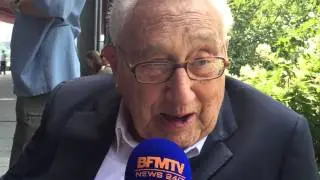 Henry Kissinger parle des relations France USA sur BFMTV