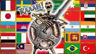 Skeleton Banging Shield 