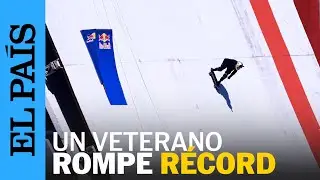 El skater Sandro Dias, a sus 50 a&ntilde;os, bate R&eacute;cords Guinness al lanzarse de un edificio de 22 pisos