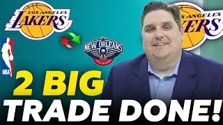 🚨BREAKING! LAKERS FRONT OFFICE CONFIRMS MASSIVE 2-PIECE BLOCKBUSTER TRADE NBA STUNNED! | LAKERS NEWS