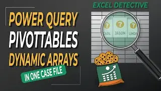Мы разгадали офисную загадку с помощью Excel! (Power Query + сводные таблицы + динамические массивы)