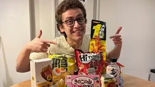 Trying Asian Snacks