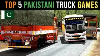 Top 5 truck simulator games for android hindi | Best Pakistani truck driving game on Android 2022