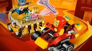 LEGO Super Heroes MIGHTY MICROS IRON MAN VS. THANOS 76072 Лего Железный человек против Таноса #1