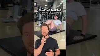 SHAKING DURING AB WORKOUTS EXPLAINED #abexercises #coreworkout #abworkout #abs #abshaking