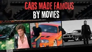 Cars Made Famous by Movies | Iconic Movie Cars That Became Legends #hollywood #supercars Paul Walker