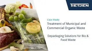 Organic Waste Treatment for Biogas Plants - Food Waste - Biowaste - Source Separated Organics