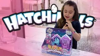 Hatchimals Glitter Salon Unboxing | Easy DIY Glue and Glitter Hatchimals | Fuzzy Secrets