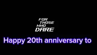 Happy 20th anniversary to republic￼ of gamers ￼