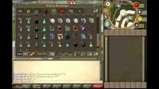 Runescape 2012 First vid! Bank and skills!