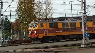 Wjazd Pociągu EP09 - 046 RODZYN  IC MEHOFFER  na stacje PKP Gliwice