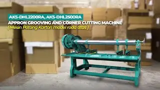 MESIN POTONG PEMBUAT KOTAK KARDUS - MESIN COAK KARTON AKS-DHL2200RA, AKS-DHL2500RA
