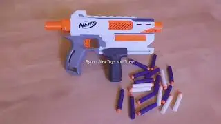 Nerf N-Strike Modulus Mediator E0016..Unboxing & Shooting Test at the Garden