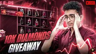 🇵🇰 Free Fire LIVE Pakistan 🔥 | Diamonds Giveaway | Picking Subscriber IDs | Death Creation FF