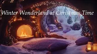 Cozy Winter Time - Snowfall Ambience for Relaxation & Christmas Peace ❄️🎄 [4K]