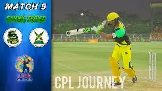 CPL GAMING SERIES 2018 JOURNEY w/ JAMAICA TALLAWAHS - MATCH 5 v GUYANA AMAZON WARRIORS