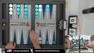 MIAMI OPEN BACKGAMMON CHAMPIONSHIP 2025  DAY 5