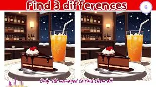 🍄Spot the Difference Game | Find 3Differences 🥰#SpotTheDifference​ #BrainGame​🍄