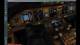 Night Take off at Zurich PMDG 777 - FSX