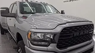 2024 Ram Ram 3500 Big Horn Billet Silver Metallic Clearcoat Used. walk around for sale in Fond Du La
