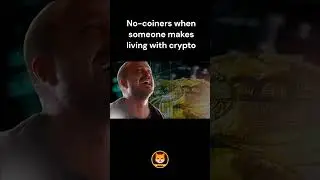 No coiners when someone makes living with crypto  #crypto #bitcoin