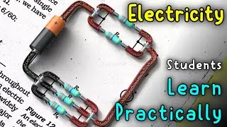 Solve complex problems in circuit designing with Animation and practical. Part 7