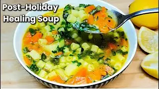 Healing Vegetable Soup After Christmas | Anti Inflammatory Gentle Reset