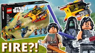 This Set Is FIRE - LEGO® Star Wars™ 75414 The Force Burner Snowspeeder™ Set Review (2025)