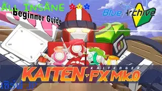 📘Blue Archive JP📘#1 Grand Raid Boss KAITEN FX Mk.0 Outdoor (All Insane)❤️💛💙