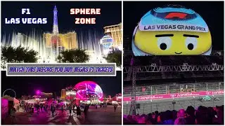 F1 Las Vegas Sphere Zone Experience - Race Day Vlog, Ludacris, Food, Tips & Prices