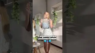 Muito lindooo 🩵 L&aacute; da @SHEINOFFICIAL #shein #modacenter #look #sheinhaul #moda #conjuntos