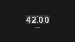 42 Minute Countdown Timer ⏳