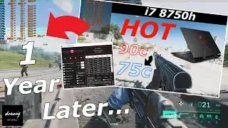 ЧАСТЬ 2 &mdash; Горячий i7 8750H (ноутбук) Мои впечатления... Температуры ниже на 15&ndash;20 &deg;C &mdash; Battlefield V &mdash; Battlefield 2042
